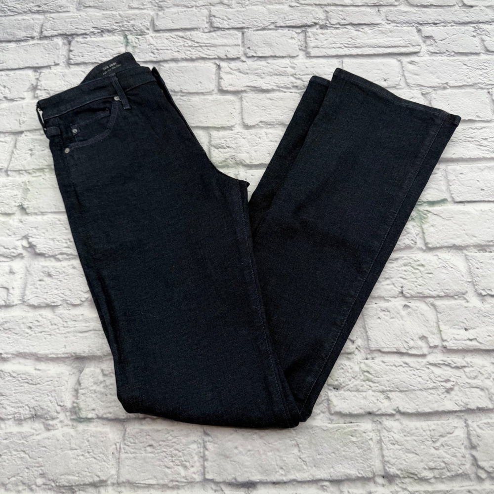 AG Adriano Goldschmied The Jodi High Rise Slim Flare Jeans Dark Wash 28R